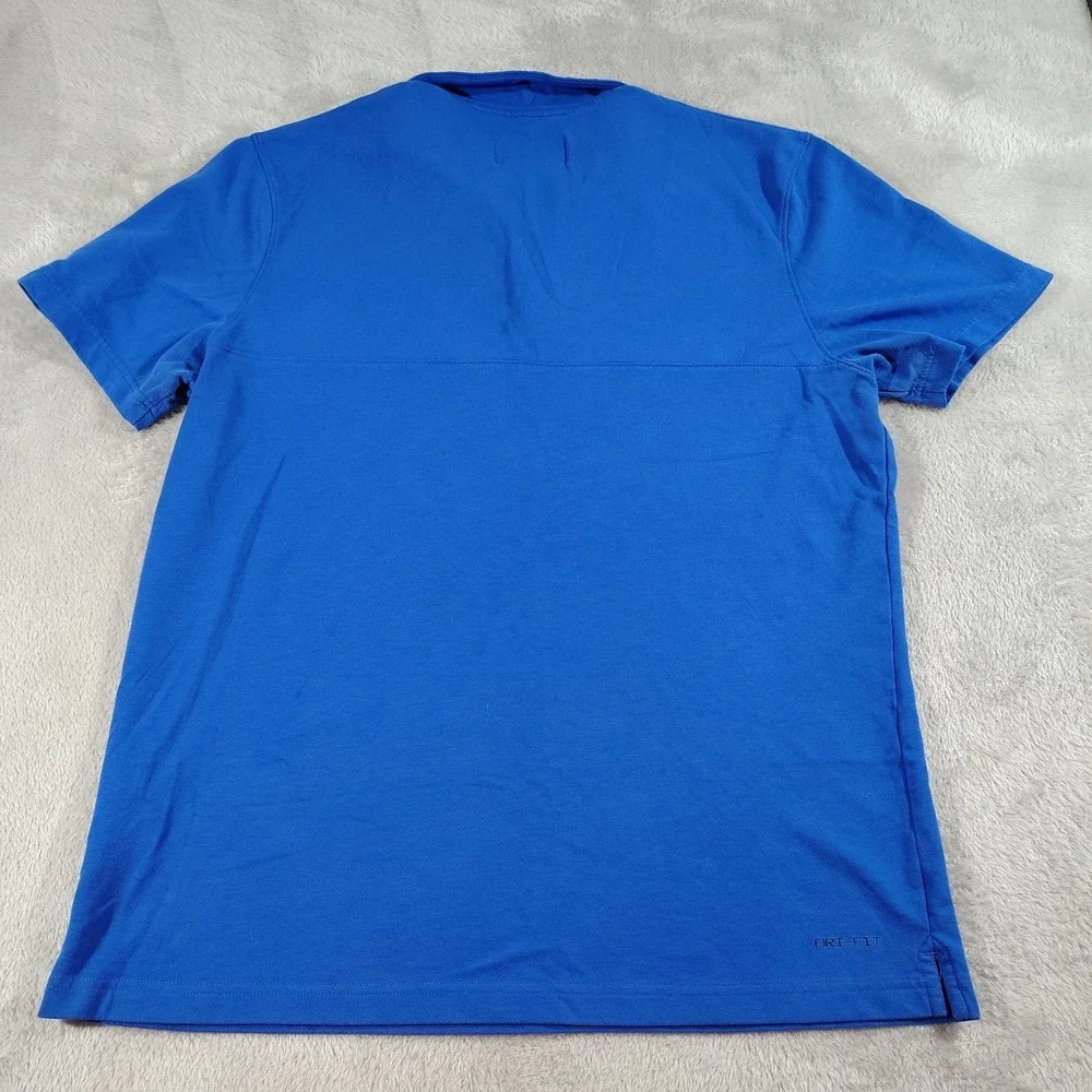 Jordan Florida Gators Polo Shirt Men L Blue Golf College Outdoor Preppy Classic